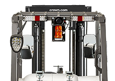 IC forklift with light options 