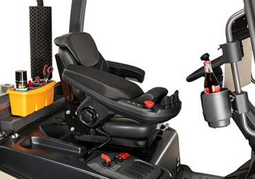 IC forklift with Work Assist accessories 