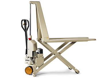 hand pallet truck with powered scissor lift PTH 50 PS