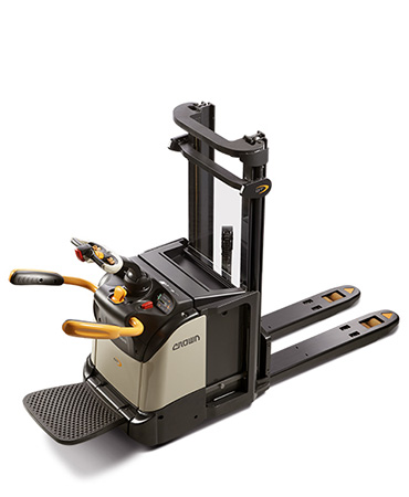 Double Stacker DT 3000 with Folding Platform and Side Restraints