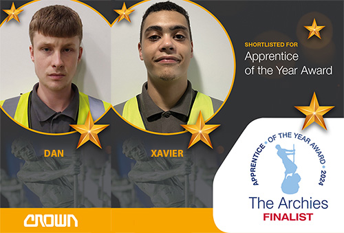 Dan Allen and Xavier Graham have been nominated for the Archie Apprentice of the Year award 2024