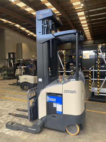 crown forklift year by serial number